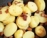 じゃがいものバジルソース焼き作り方4写真