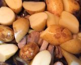 簡単豚バラと茄子じゃが芋の味噌煮込み作り方9写真