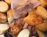 簡単豚バラと茄子じゃが芋の味噌煮込み作り方10写真
