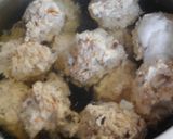 鰹節入り！簡単ヘルシー！鶏団子の和風煮♡作り方11写真