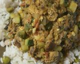 サバの水煮缶で、夏野菜のドライカレー作り方10写真