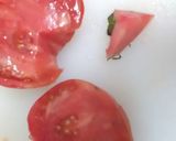 HBにポン♪ 皮ごと生トマトパン作り方1写真