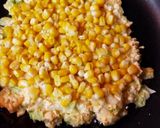とうもろこしたっぷり♪豆腐のお好み焼き♥作り方4写真