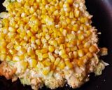 とうもろこしたっぷり♪豆腐のお好み焼き♥作り方4写真
