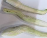 マコモダケの塩きんぴら作り方1写真