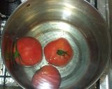 冷たいトマトスープ♪簡単トマトジュース作り方2写真