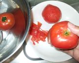 冷たいトマトスープ♪簡単トマトジュース作り方4写真