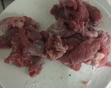 牛肉とアスパラのオイスターソース炒め作り方1写真