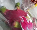 ドラゴンフルーツチョコフレークトースト！作り方1写真