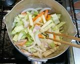 朝パンのお供に♪簡単野菜スープ作り方2写真