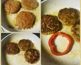 人参入りハンバーグ作り方7写真