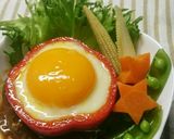 人参入りハンバーグ作り方15写真