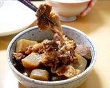 圧力鍋でトロトロ☆牛すじ味噌煮作り方6写真