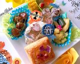父の日プレート♡娘作 折り紙の薔薇花束作り方1写真