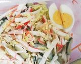 サッポロ一番しょうゆ味でCOOLサラダ麺作り方7写真