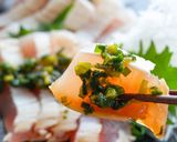 おうち居酒屋☆マグロのたたき作り作り方4写真
