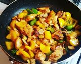 夏野菜たっぷりの鶏もも肉照り焼き作り方3写真