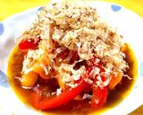 美肌になろう❤簡単♪パプリカの煮びたし作り方4写真