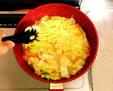 エビと野菜の長崎ちゃんぽんラーメン作り方8写真