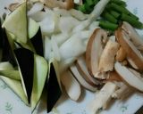 野菜160g!出汁とる手間なし味噌汁!作り方1写真