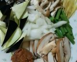 野菜160g!出汁とる手間なし味噌汁!作り方2写真