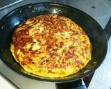 余ったパスタ スパゲッティ ガレット作り方2写真