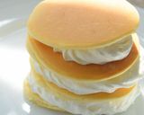 基本の配合で*もっちりふんわりパンケーキ作り方18写真