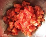 トマトだれでいただく中華風豚バラ冷しゃぶ作り方1写真