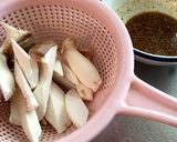 ジューシーな豚ステーキ和風マスタード作り方4写真