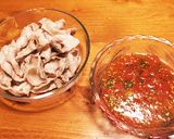 トマトだれでいただく中華風豚バラ冷しゃぶ作り方5写真