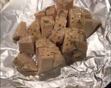 ♡簡単♡サラダチキンのチーズ焼き作り方1写真