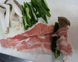 エリンギとピーマンの豚肉巻き作り方1写真