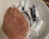 油不要★レンジで簡単ダイエット麻婆茄子★作り方2写真