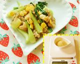 豚肉と青梗菜のシチュー炒め作り方12写真