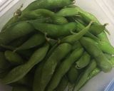 おつまみに冷凍枝豆のペペロンチーノ♪作り方1写真