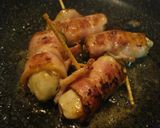✿牡蠣のベーコン巻き✿　バターの風味作り方3写真