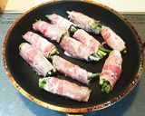 ニンニクの芽とオクラのスタミナ肉巻き♡作り方4写真