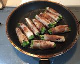 ニンニクの芽とオクラのスタミナ肉巻き♡作り方5写真
