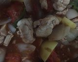 お鍋で簡単☆トマト缶で鶏胸肉煮込み☆作り方4写真