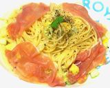 生ハムとズッキーニのクリームパスタ *ﾟ作り方5写真