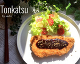 簡単！甘味噌だれロースとんかつ作り方5写真
