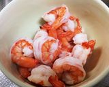 エビとアボカドのふわふわポテトあえ作り方1写真