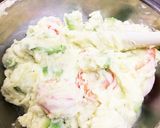 エビとアボカドのふわふわポテトあえ作り方5写真