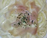 カルボうどん♡作り方9写真