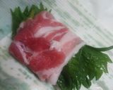 簡単♫長芋と大葉の豚バラ巻き作り方3写真
