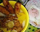 納豆ウインナーごはん♬時短丼♥簡単朝食作り方15写真