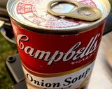 ★玉ネギと鶏ミンチ煮込み キャンプ作り方4写真
