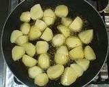 じゃが芋と鶏肉の揚げ煮♪簡単作り方3写真