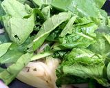 豚小松菜のアジアン炒め温玉のせ丼作り方6写真