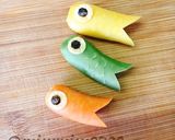 【キャラ弁】カラフル魚肉ソーセージのお魚作り方5写真